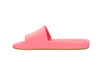 Fashionable slides, Pink slip-on sandals