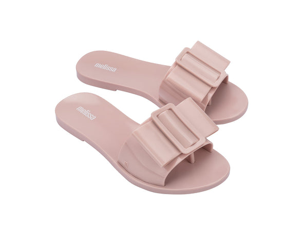 Melissa Babe Flat Pink Flipflop for Women – Stylish Casual Summer Sandals1