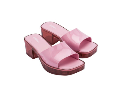 Combo Of Melissa Mary & Shape Pink Slipon and Handbag