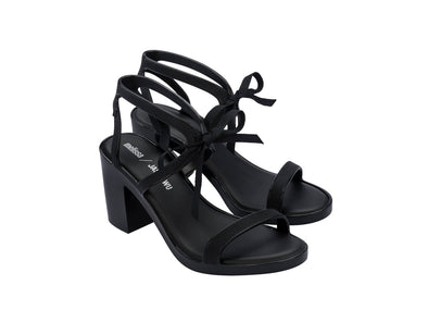 Block Heel Sandals with Strap