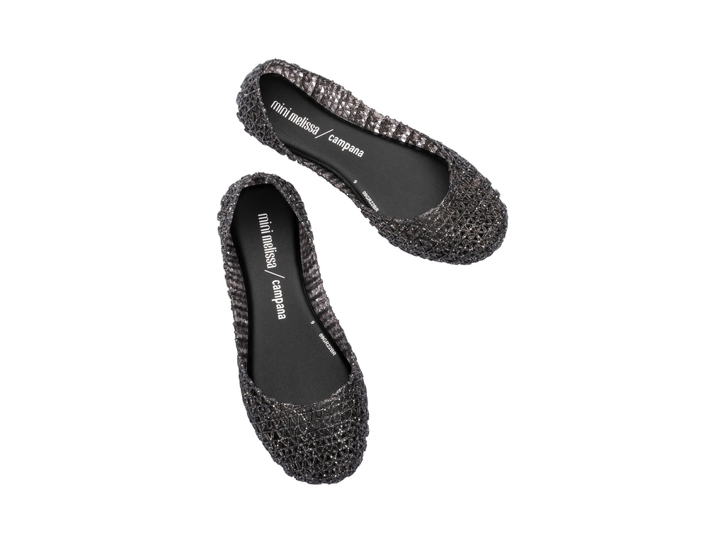 Buy Black Ballet Flats for Kids Online Melissa Footwear COD
