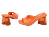 Melissa Candy AD Orange Heel Slides For Women