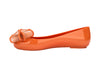 Melissa Sweet Love VI AD Orange Gold Ballerinas For Women