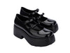 Black Platform Sneakers