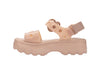 Melissa Kick Off Hot AD Beige Platform Sandals For Women