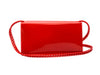 red color handbag