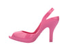 Melissa Lady Dragon II AD Stiletto Heels Pink Sandal