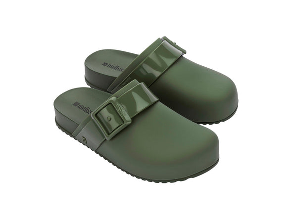 Melissa Stylish Green Cozy Clog for Women – Comfortable Slip On Casual Footwear1