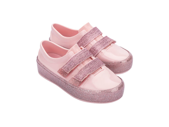 Pink kids' sneakers