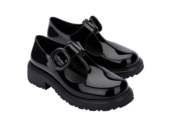 Melissa Jackie Black Buckle Boots For Women