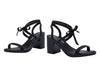 Block Heel Shoes with Strap for Ladies