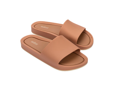 Melissa Beach Slide, beige Slip-ons