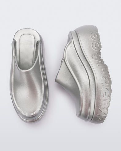 Silver Platform Clogs Online