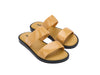 Melissa Bubble Caramel Flat Slip-On Slides for Women – Stylish and comfortable slides with a cushioned design, perfect for casual wear, vacations, and everyday comfort.