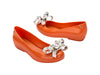 Melissa Dora III Bow Orange Ballerinas – Stylish & Comfortable Women’s Bow-Embellished Flat Shoes