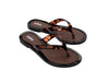 Melissa Duo AD Brown Flip Flops for Women – Stylish and comfortable flip-flops with a modern design, perfect for everyday wear.