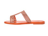 Melissa Glowing Orange Slide Slip-ons for Women - Stylish and Comfortable Footwear