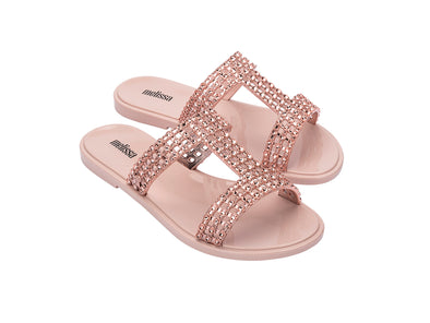 Buy Women Shoes Online Melissa Slipons Pink Slip-On Slides for