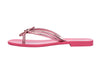 Melissa Harmonic Squared Chrome Pink Flip Flop Slipper for Women – Stylish and comfortable flat flip-flops with a chic chrome finish, perfect for casual and everyday wear.