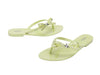 Melissa Harmonic Stars Appliques Green Flat Flip Flops for Ladies – stylish and comfortable women's flip-flops with star embellishments, perfect for casual wear.