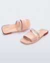 Melissa Ivy II AD Beige Flat Slide Slipper for Women – Melissa Ivy II Flat Beige Slippers