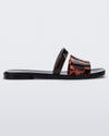 Melissa Ivy II AD Black Flat Slide for Women – Melissa Ivy II Flat Black Slides