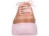 Melissa Kick Off AD Brown Pink Heel Sneakers for Women – Trendy sneakers featuring a brown and pink design with a stylish elevated heel, perfect for casual and sporty looks.