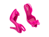 Melissa Lady Dragon Hot Pink Stiletto Heels Sandals for Women - Elegant Partywear Peep-Toe Shoes peep toe heels