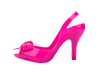 Melissa Lady Dragon Hot Pink Stiletto Heels Sandals for Women - Elegant Partywear Peep-Toe Shoes peep toe heels