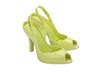 Melissa Lady Dragon II Green Stiletto Heels Sandal for Women - Stylish Peep-Toe Design, Perfect for Parties and Events