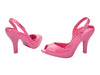 Pink party sandals