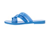 Melissa Lana Flat Blue Flip Flop Slipper for Women – Stylish and comfortable flat flip-flop slippers, perfect for beach outings, summer vacations, and everyday casual wear.