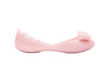 Melissa Queen Pink Ballerina Shoes for Women – elegant and comfortable flats with a chic bow detail, perfect for casual and dressy occasions.