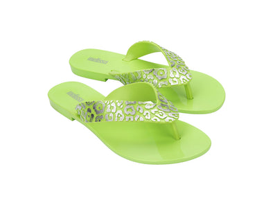 Melissa Savage Green Flat Flipflop for Women - Stylish and Comfortable Casual Sandals