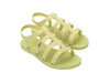 Melissa Sun Rodeo Casual Flat Green Sandal for Women – Trendy and comfortable flat green sandals perfect for everyday casual wear.
