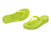 Melissa Sun Venice AD Green Platform Flipflop Slippers for Women - Trendy and comfortable slippers ideal for casual outings, vacations, and summer wear.