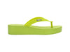 Melissa Sun Venice AD Green Platform Flipflop Slippers for Women - Trendy and comfortable slippers ideal for casual outings, vacations, and summer wear.