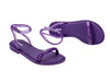 Melissa Wave AD Flat Strappy Purple Sandal for Women – Stylish and comfortable flat sandals with a modern strappy design, perfect for casual and summer wear.