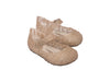Mini Melissa Campana Papel stylish beige sandal for babies – comfy toddler footwear with woven design