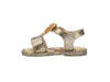 Mini Melissa Mar Jelly Pop Gold Glitter Heart Applique Sandal for Baby Girl – Adorable and comfortable jelly sandals with a glittery heart applique, perfect for stylish baby footwear.