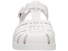 flat sandal white