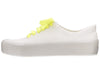 Melissa Street AD Extended Sizing White / Yellow Sneaker