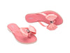 Melissa Pink Flip Flop SlIm AD With Bow