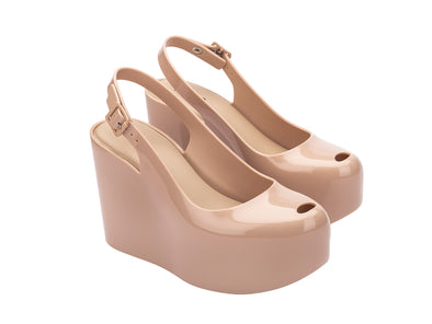 Melissa Groovy Wedge Ad Beige Sandal
