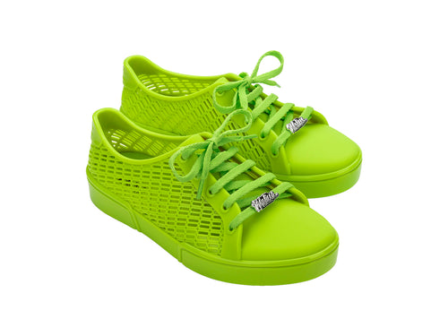 Melissa Sun Sandiego Lace Up Green Sneakers