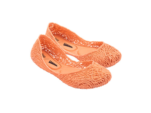 Melissa Campana Flow Orange Flat Women Ballerinas