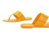 Melissa Essential Chic Flat Yellow Flip Flops for Women – Stylish and comfortable flat flip-flops with a sleek design, perfect for casual outings and everyday wear.