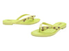 Melissa Flip Flop Slim II Bow Detail Yellow Beachwear Slipper for Women – Trendy and comfortable slim flip-flops with a stylish bow design, perfect for beach outings and casual wear.