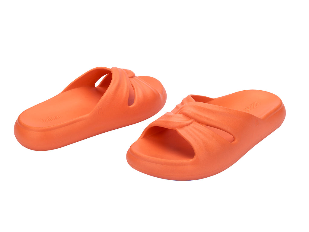 Melissa Free Orange Beach Wear Slide for Women