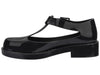Melissa Kazakova Buckle Black Sandal for Ladies – Stylish and Comfortable Women's Black Sandals with Adjustable Buckle
